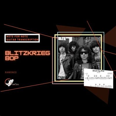 Blitzkrieg Bop: Uma explosão frenética de guitarra e vocais guturais que definem o espírito punk rock